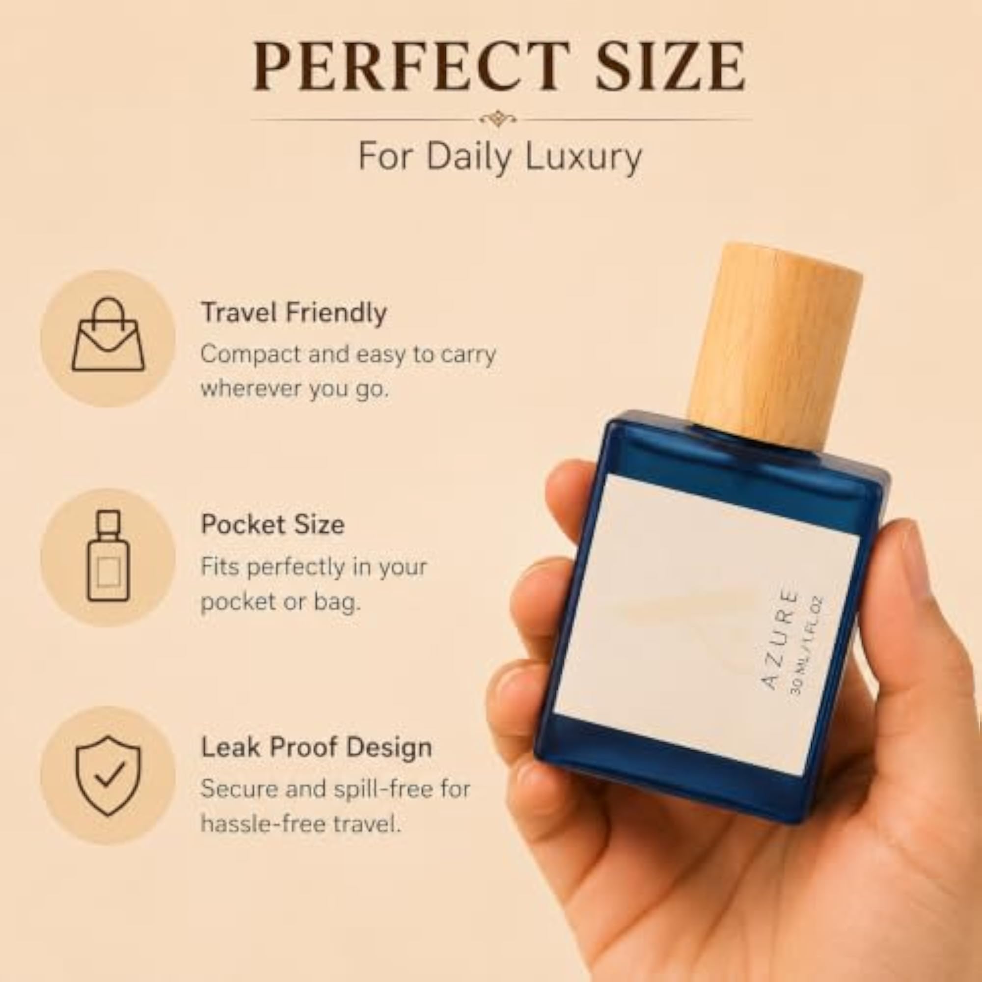 Unisex Perfume, Long Lasting Eau De Parfum, 30ml Each