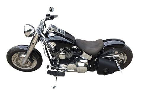 Bolsa Odin Black para Harley Davidson Softail miniatura 6