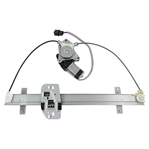 Image of TRQ Rear Left Power Window Regulator & Motor Assembly Drivers Side Compatible with 2006-2014 Honda Ridgeline