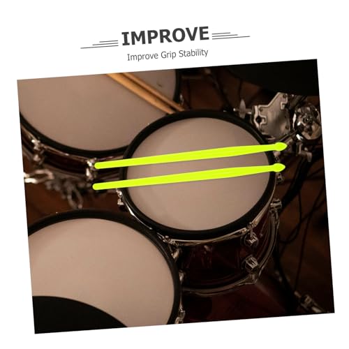 Baquetas SUPVOX de plástico antideslizantes, 1 par, ligero y duradero para batería acústica, electrónica y jazz, ideal para práctica prolongada y presentaciones profesionales miniatura 3