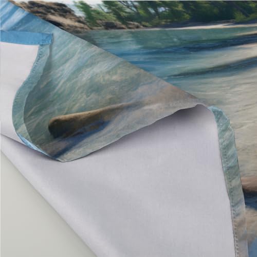Servilletas de tela multicolor GzLeyigou pack x6 50.5x50.5 cm miniatura 3
