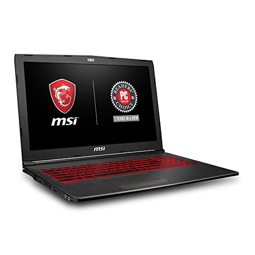MSI GV62 8RD-200 15.6" Full HD Performance Gaming Laptop PC i5-8300H, GTX 1050Ti 4G, 8GB RAM, 16GB Intel Optane Memory + 1TB HDD, Win 10 64 bit, Black, Steelseries Red Backlit Keys