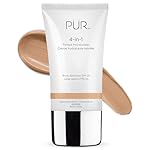 PÜR Beauty 4-in-1 Tinted Moisturizer With SPF 20 - Hydrating Face Moisturizer, Primer, & Foundation With Shea Butter, Aloe Vera & Vitamin B3 - Vegan Friendly - Free of Paraben, Gluten & BPA