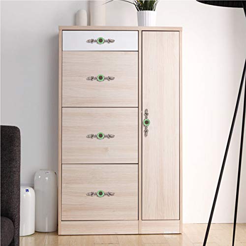 Pomoli per porte, 4 cm con base in metallo 17 cm