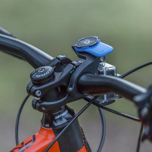 Image of Quad Lock Out Front Bike Phone Holder Kit with MAG Phone Case for iPhone 11 Pro Max