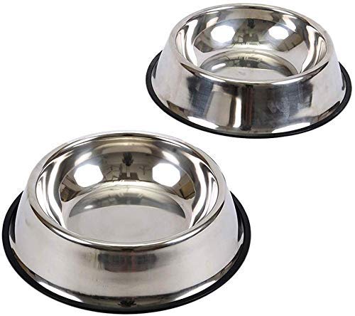 See full amazon price history chart for Black Dog Dog Bowl Stainless Steel Bowl for Dog Food and Water Raised Pet Eating Dishes for Puppy,Cat with Non Slip Rubber Base (Small Pack of 2) Black Dog Dog Bowl Stainless Steel Bowl for Dog Food and Water Raised Pet Eating Dishes for Puppy,Cat with Non Slip Rubber Base (Small Pack of 2) (B08HKDT5C6) Amazon Price History, Amazon Price Tracker