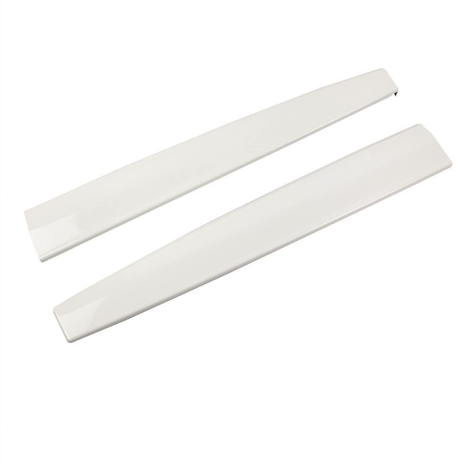 Qibbei Bianco For Tesla Model 3 Y 2017 2022 2021 Car Dashboard Trim Strip Carbon Fibre Abs Center Console Cover Decals(Bianco)