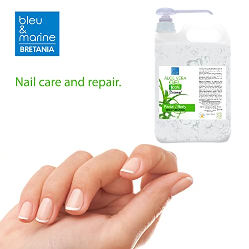 100% Natuurlijke Aloë Vera-Gel Concentrate Spaarpakket 2000 ML Jerrycan met pomp Conditioner Haargel After Sun Gel Gel… - Afbeelding 4