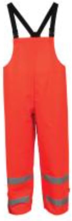 Flex Arc Bib Trouser - Fluorescent Orange - Size L