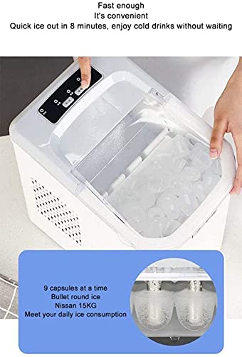Máquina eléctrica portátil para hacer hielo de encimera miniatura 3