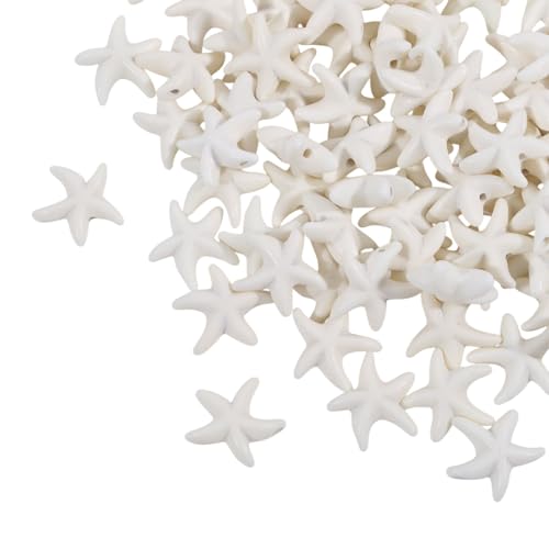 Cuentas de estrella de mar sin imperfecciones para diseñar bisutería fina sin roturas de hilo