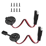 conectores bateria litio 🔌【Para Cargador de Batería de Generador Solar】Conecte o desconecte rápidamente paquetes de baterías en diferentes vehículos. Amplia gama de aplicaciones en paneles solares, motocicletas, motores de césped, baterías de tractores, bicicletas de motor de arrastre marino, vehículos recreativos, bricolaje, etc.