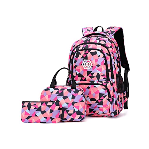 Produktbild von Habib Gruppe 3 In 1 Kinder Schulranzen Set Für Mädchen - Leichter