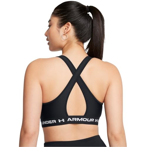 Image of Under Armour Women's Crossback Mid Impact Sports Bra