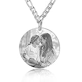 Pasos personalizados: 1- Haga clic en "Personalizar ahora". 2-Personaliza el colgante con el nombre que quieras. 3-Seleccione la foto que desea personalizar 4-Seleccione la flor de nacimiento a tallar.