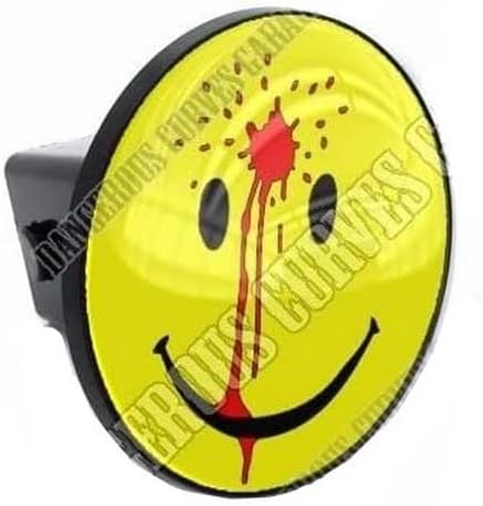 Class 3 Tow Hitch Receiver Cover Insert Plug for Truck & SUV for Bad Smile FACE Model-PYT-8888-3699