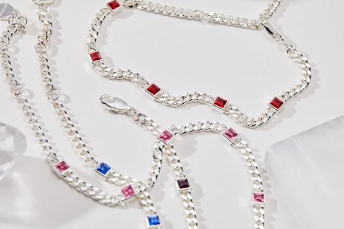 Alex and Ani Birthstone Curb Chain Bracelet3