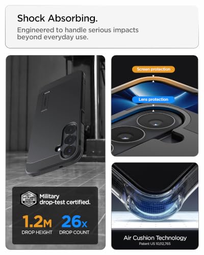 Image of Spigen Tough Armor MagFit for Galaxy S26 FE Case, Black