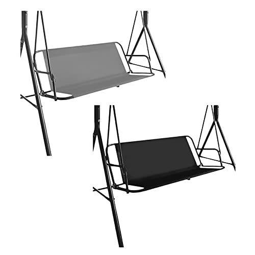 Cubierta de asiento de patio impermeable gris para reparar techos de columpio dañados 8