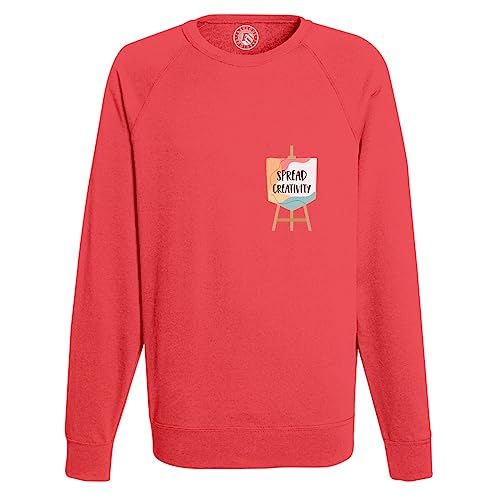 Sweat shirt homme imprimé peinture au design graphique et finitions soignées