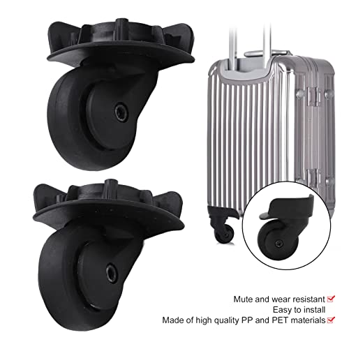 VINGVO Luggage Wheels Replacement, PP+PET Material, 2 Inch, 2 Count, Easy-to-install, Caster, For Suitcase2