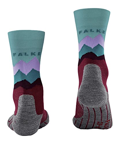 Image of FALKE Women's TK2 Explore Crest Hiking Socks, Quick Dry Merino Wool, 1 Pair