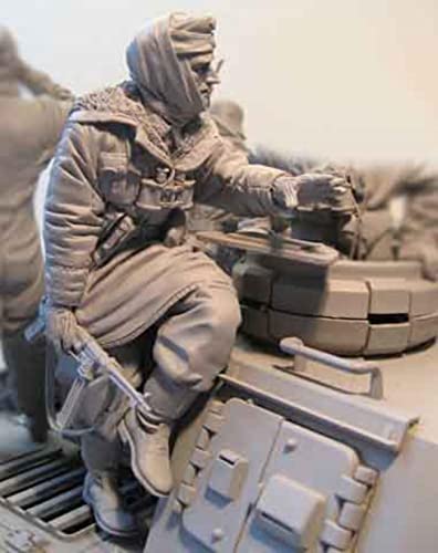 Figura modelo kit de resina 1:16 antigua infantería miniatura 1