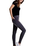 ONLY Damen Jeans onlRoyal Reg Skinny-Hose Stretch grau, Farbe:Grau, Weite/Länge:M/32