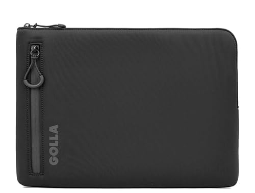Golla Capa impermeável de neoprene para computador portátil, para MacBook, ASUS e outros computadores portáteis/elegante capa para computador portátil/fecho de correr com capa de neoprene/13 polegadas