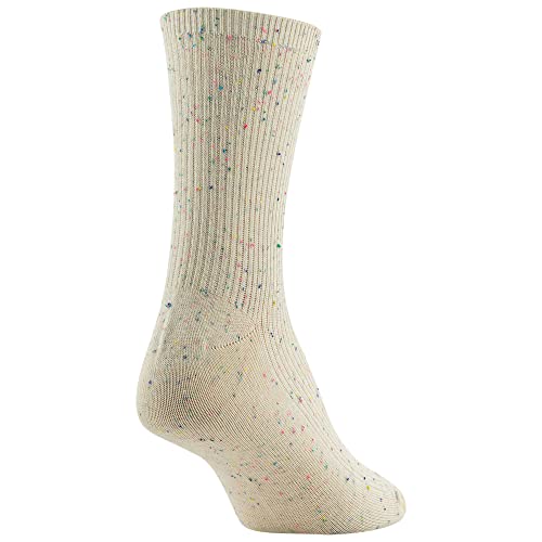 GOLDTOE Women's Lola Ribbed Short Crew Socks, 6-Pairs4