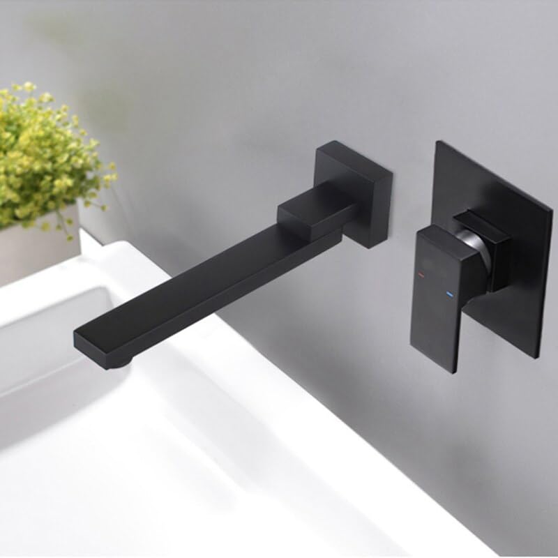 Mitigeur lavabo noir mat JCAKES sublime votre salle de bains