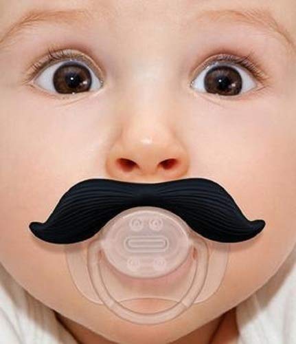 Fred Mustache Baby Pacifier (0-6 Months)