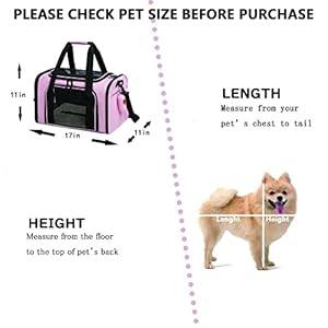 Cat-Carrier-Dog-Carrier-Pet-Carrier-Cat-Bags-for-Small-Medium-Cats-Dogs-Puppies-of-15-Lbsof-Airline-Approved-Small-Dog-Bag-Soft-SidedCollapsible-Travel-Puppy-Carrier-Medium-Pink - Cucciolini Doodles   Cat-Carrier-Dog-Carrier-Pet-Carrier-Cat-Bags-for-Small-Medium-Cats-Dogs-Puppies-of-15-Lbsof-Airline-Approved-Small-Dog-Bag-Soft-SidedCollapsible-Travel-Puppy-Carrier-Medium-Pink