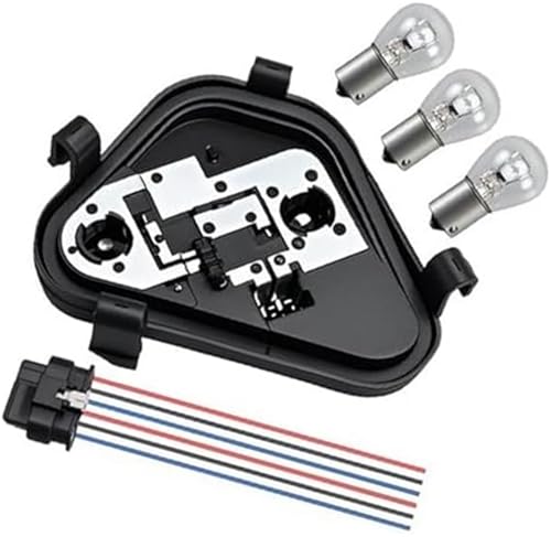 Prise de feu arrière BMW F30 défectueuse : support complet avec faisceau et ampoules