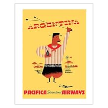 Pacifica Island Art Argentina - Argentinean Gaucho Cowboy Mate Calabash Gourd Boleadoras