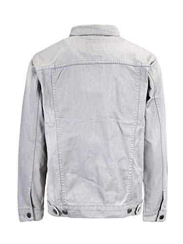 Image of VICTORIOUS Men's Distressed Denim Jacket