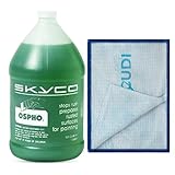 jecudi Ospho Metal Treatment Gallon - Rust Converter for Metal Surfaces - Rust Remover for Cars, Boats, Trucks - Compatible with Most Vehicle Paints - Suitable for Indoor Use - Bonus Cleaning Towel