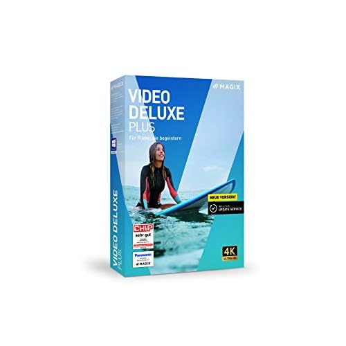 Video deluxe 2020 Plus – Für Filme, die begeistern|Plus|2 Geräte|unbegrenzt|PC|Disc|Disc