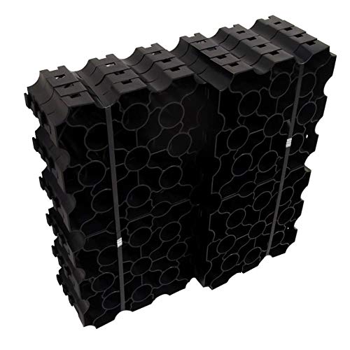 Base Kit for Shed 6ft x 3ft - Plastic Grid System for Shed, Log Cabin, Summerhouse - Garden Shed Base Grid w/Weed Fabric Membrane for Gravel Grids