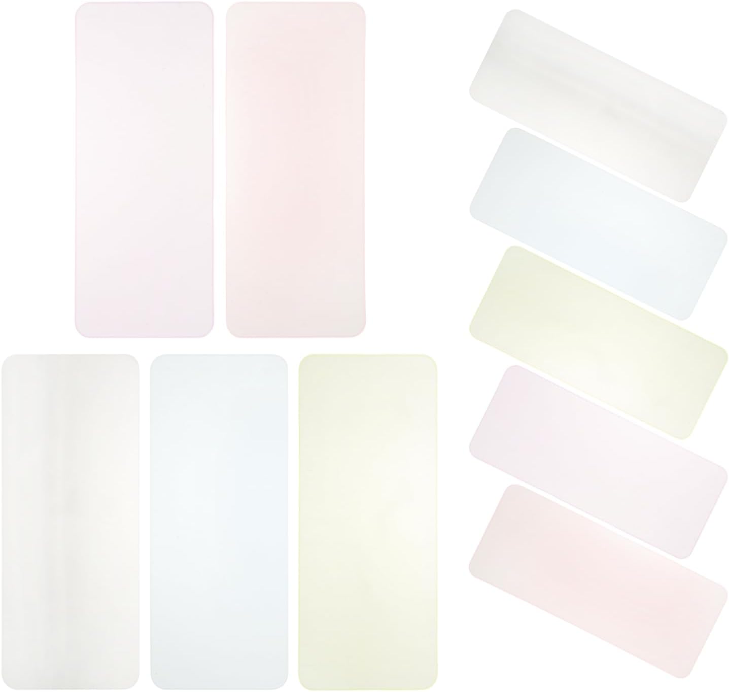 10pcs Ultra Thin Waterproof Silicone Keyboard Protector Skin for 12-14" Laptops, Universal Dustproof Notebook Keyboard Cover with 5 Colors (2pcs Each)