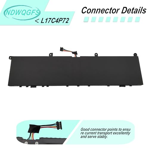Image of L17C4P72 Laptop Battery Replacement for Lenovo ThinkPad X1 Extreme 1st /2nd Gen & ThinkPad P1 1st Gen /P1 Gen 2 | 15.36V 80WH | Compatible with L17M4P72, 01AY968, SB10Q76928