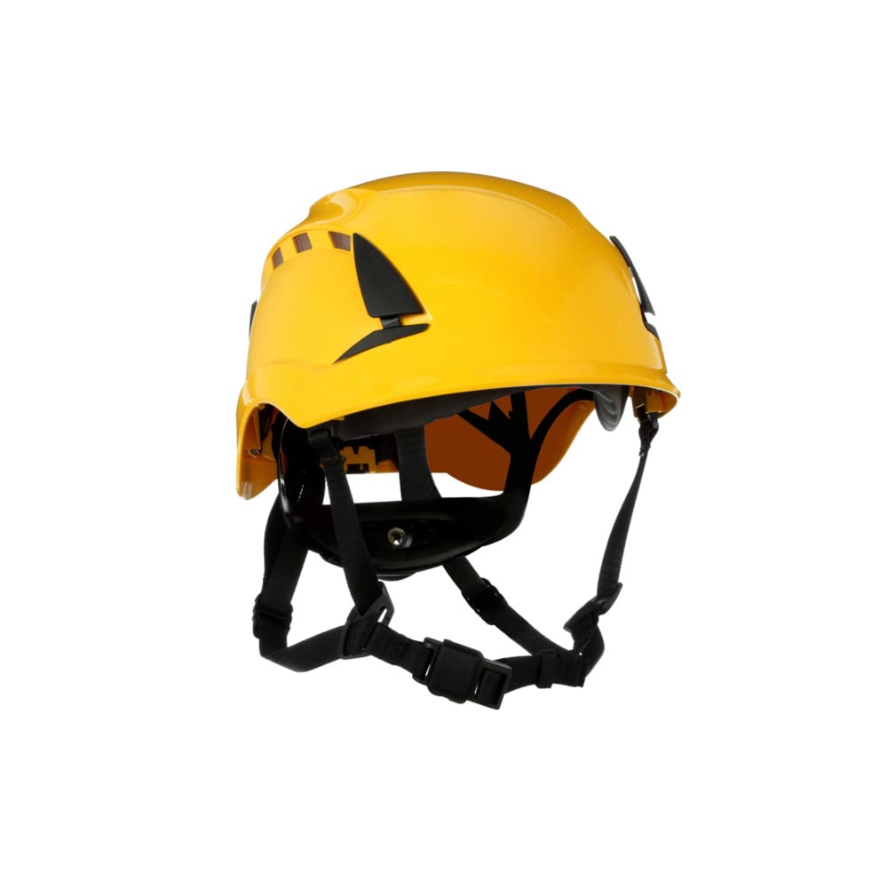 3M SecureFit Elmetto, X5001V-CE, giallo, ventilato, 1000 VCA, marchio CE