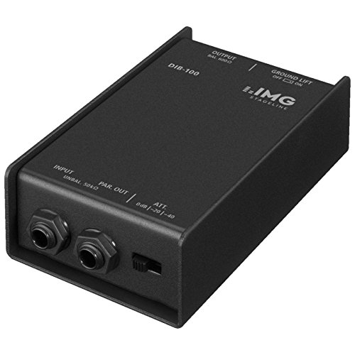 IMG Stageline DIB-100 DI-Box Schwarz