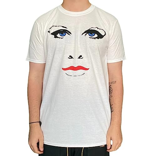 Prince T Shirt Faces and Doves Logo Official Mens White XL