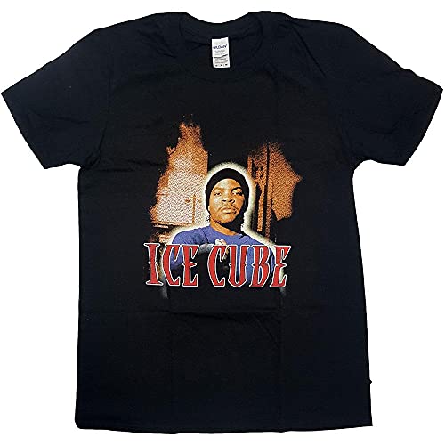Ice Cube T Shirt Bootleg Logo Nouveau Officiel Homme Noir Size L Cover