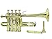 SHREYAS Piccolo Trumpet Brass With Hard Case And mouthpiece RDS 852