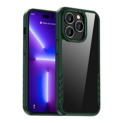 Funda iPhone 14 Pro a prueba de golpes con diseño ultra delgado y transparente
