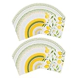 [Design Unique] Ce Produit A Un Design Unique, Utilisant Des Fleurs Et Des Éléments De Citron, Des Couleurs Vives Et Des Motifs Vifs Pour Ajouter Du Plaisir Et De La Vitalité À Votre Fête, Adapté Aux Fêtes Et Aux Décorations De Table Sur Divers Thèmes.