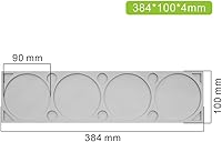 Vista 2 de Molde de silicona hueco en forma de corazón de amor, moldes de encaje de hojas de árbol, molde de fondant de caramelo de chocolate, molde de fondant