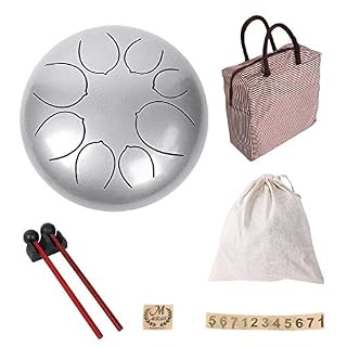 Estink Tambour de Langue en Acier Durable, Tambour de Casserole, Portable 10 Pouces pour Enfant Adulte avec Sac de… - Les Beatles, Paul McCartney, John Lennon, RIngo Starr, George Harrison Estink Tambour de Langue en Acier Durable, Tambour de Casserole, Portable 10 Pouces pour Enfant Adulte avec Sac de… – Image 3